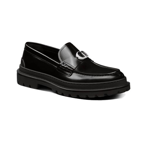 Giày Lười Dior Explorer Loafer Black Polished Calfskin 3LO117ZJQ_H971 Màu Đen-1