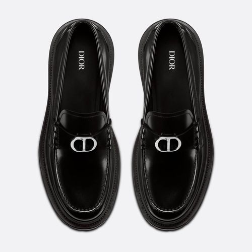Giày Lười Dior Explorer Loafer Black Polished Calfskin 3LO117ZJQ_H971 Màu Đen-6