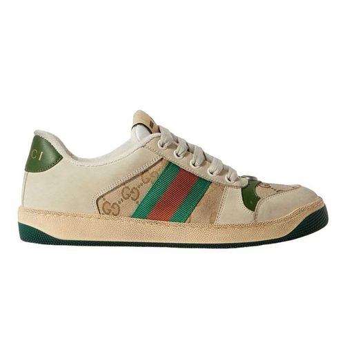 Giày Sneaker Nam Gucci Screener GG Leather Canvas 546551-9Y920-9666 Phối Màu Size 6.5-5