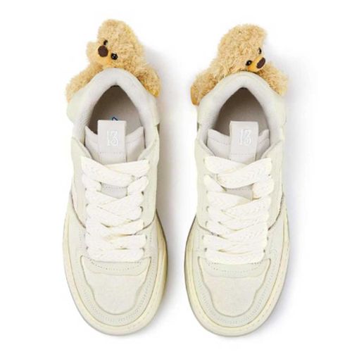 Giày Sneaker Nữ 13De Marzo Doozoo Logo Lunar Rock Màu Be Size 39-2