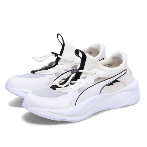 Giày Sneakers Nữ Puma RS Curve Mule Sandals Ladies Thick Bottom White 388418-05 Màu Trắng