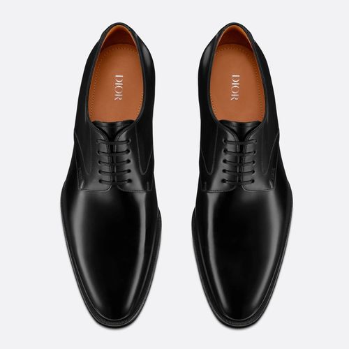 Giày Tây Dior Timeless Derby Shoe Black Polished Calfskin 3DE305YON_H969 Màu Đen-4