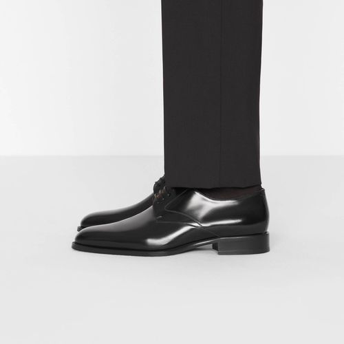 Giày Tây Dior Timeless Derby Shoe Black Polished Calfskin 3DE305YON_H969 Màu Đen-8