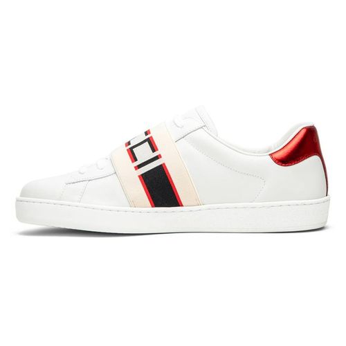 Giày Sneaker Gucci Strap Sneaker Màu Trắng-1