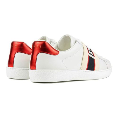 Giày Sneaker Gucci Strap Sneaker Màu Trắng-3