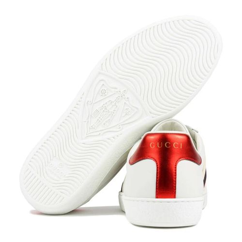 Giày Sneaker Gucci Strap Sneaker Màu Trắng-5