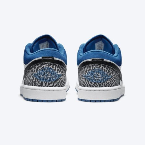 Giày Thể Thao Nike Air Jordan 1 Low Se True Blue DM1199-140 Màu Xanh Trắng Size 36-4