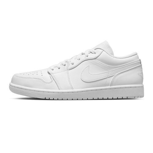 Giày Thể Thao Nike Jordan 1 Low All White 553558-136 Màu Trắng Size 44-2