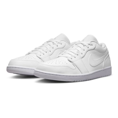 Giày Thể Thao Nike Jordan 1 Low All White 553558-136 Màu Trắng Size 44-3