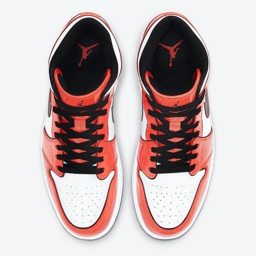 Giày Thể Thao Nike Jordan 1 Mid Turf Orange BQ6931-802 Màu Cam Size 38-3