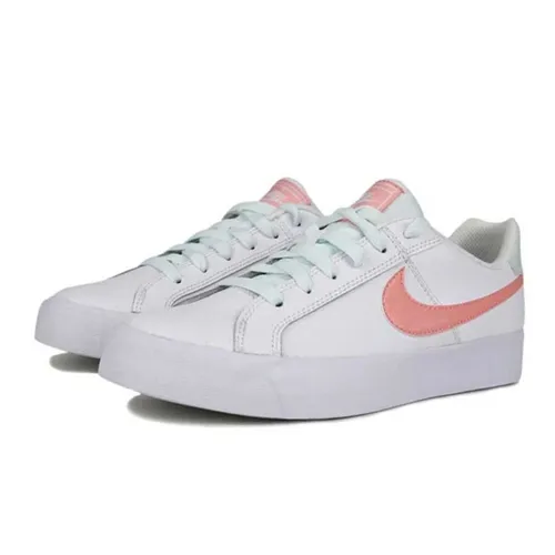 Giày Nike Trắng, cam - Giày Thể Thao Nữ Nike Court Royale Ac Bleached Coral Ao2810-107 Màu Trắng Cam Size 40 - Vua Hàng Hiệu