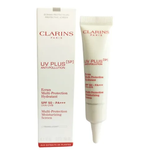 Kem chống nắng Clarins - Kem Ch.ố.ng Nắng Clarins UV Plus [5P] Ecran Multi-Protection Hydratant SPF 50 PA+++ 10ml Translucent - Không Màu - Vua Hàng Hiệu