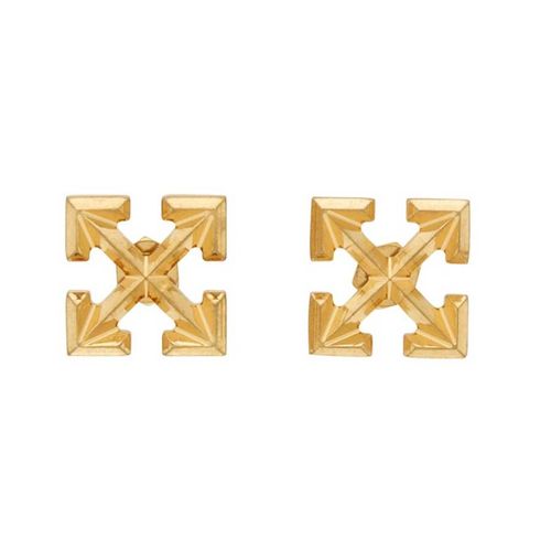 Khuyên Tai Nữ Off-White Mini Arrows Motif Earrings In Gold Màu Vàng