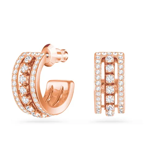 Khuyên Tai Nữ Swarovski Further Hoop Earrings 5646726 Màu Vàng Hồng - Trang sức - Vua Hàng Hiệu