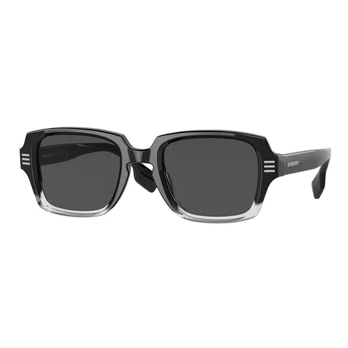Kính Mát Burberry Square Frame Sunglasses BE4349 ELDON Màu Xám Đen - Kính mắt - Vua Hàng Hiệu