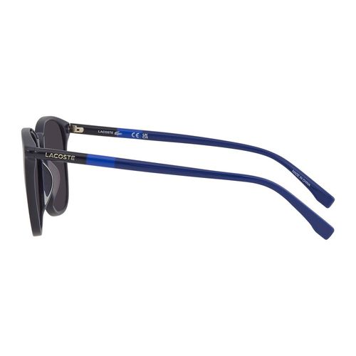 Kính Mát Lacoste Dark Grey Square Unisex Sunglasses L813S 424 54 Màu Xám Đen-3