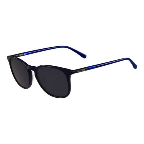 Kính Mát Lacoste Dark Grey Square Unisex Sunglasses L813S 424 54 Màu Xám Đen-1