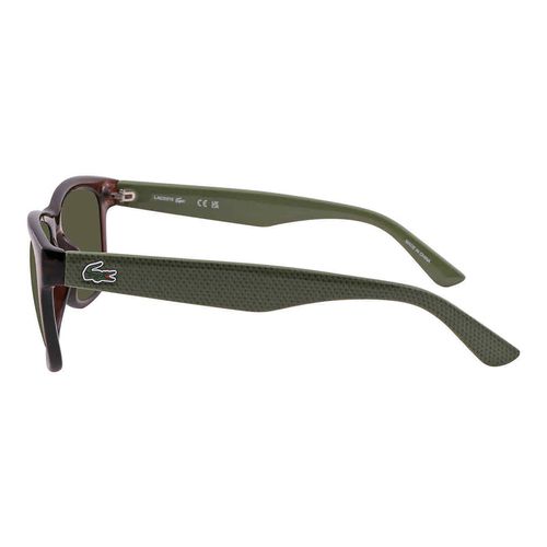 Kính Mát Lacoste Green Square Unisex Sunglasses L734S/52 Màu Xanh Green-3