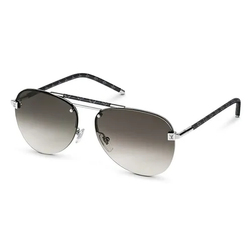 Kính Mát Louis Vuitton LV Clockwise Canvas Sunglasses Z1109W Màu Xám - Kính mắt - Vua Hàng Hiệu