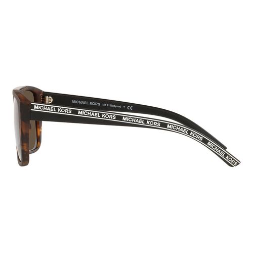 Kính Mát Michael Kors MK Dark Brown Solid Browline Sunglasses MK2159 300673 55 Màu Nâu Đồi Mồi-2