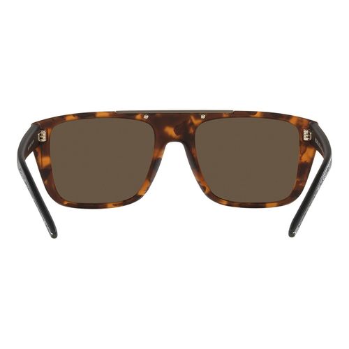 Kính Mát Michael Kors MK Dark Brown Solid Browline Sunglasses MK2159 300673 55 Màu Nâu Đồi Mồi-3