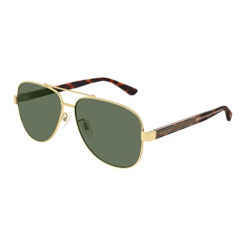 Kính Mát Nam Gucci GG0528S 009 Sunglasses Màu Vàng-1