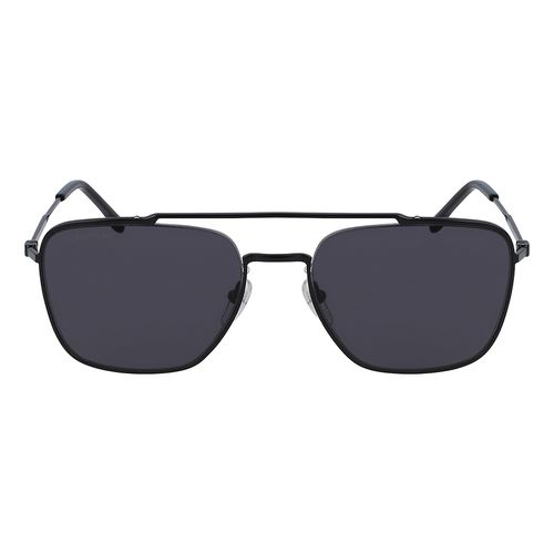 Kính Mát Nam Lacoste Dark Grey Square Men Sunglasses L105SND 001 55 Màu Xám Đậm-2