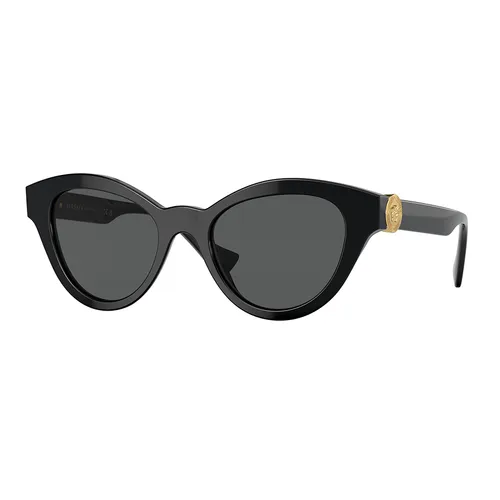 Versace Đen xám - Kính Mát Nữ Versace Women's Black Sunglasses VE4435-GB1-87 Màu Đen Xám - Vua Hàng Hiệu
