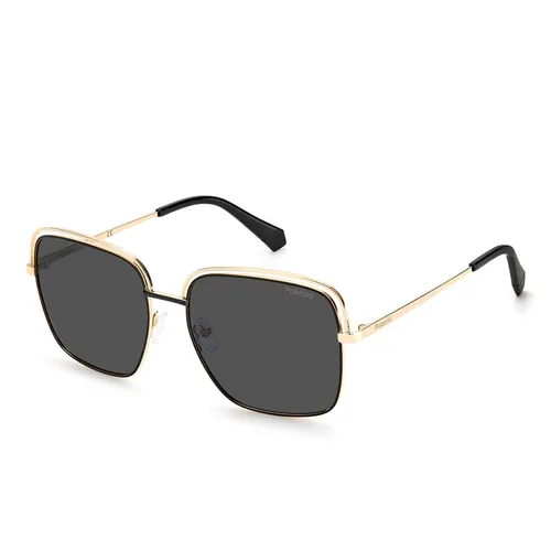 Kính mắt - Kính Mát Polaroid Sunglasses PLD4104S_2M2 Màu Đen Vàng - Vua Hàng Hiệu