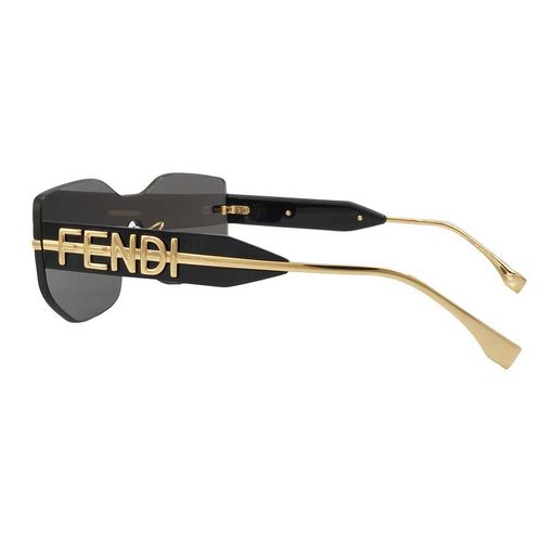 Kính Mát Unisex Fendi Grey Mask Unisex Sunglasses FE40066U 30A 00 Màu Xám Đen-4