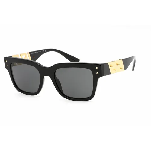 Kính Mát Versace Size 52mm Black Sunglasses VE4421-GB187-52 Màu Đen Xám - Kính mắt - Vua Hàng Hiệu