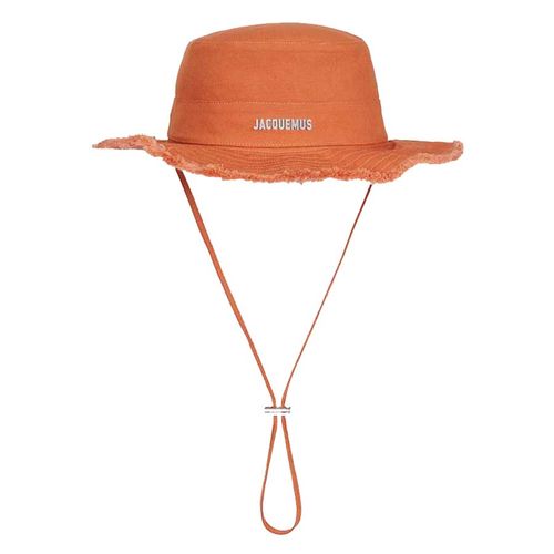 Mũ Jacquemus Orange Le Papier Le Bob Gadjo Bucket Hat Màu Cam-1