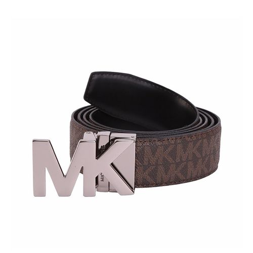 Set Thắt Lưng Nam Michael Kors MK 4 In 1 Belt Box Set Màu Nâu Đen-3