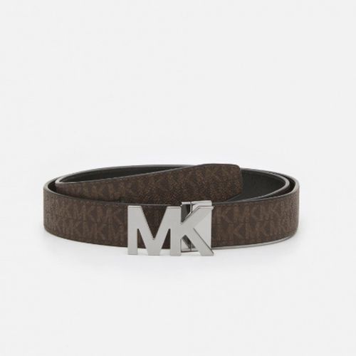 Set Thắt Lưng Nam Michael Kors MK 4 In 1 Belt Box Set Màu Nâu Đen-5