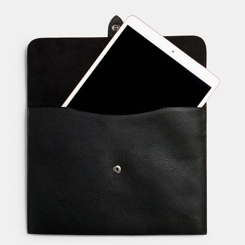 Túi Cầm Tay Coach Tablet Sleeve C1624 Màu Đen-2