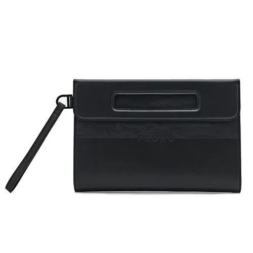 Túi Cầm Tay Nam Pedro Asbel Clutch Bag PM2-45210028 Màu Đen