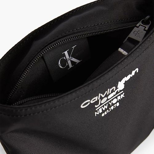 Túi Đeo Chéo Nam Calvin Klein CK Recycled Flat Crossbody Bag K50K510102_BDS Màu Đen-5