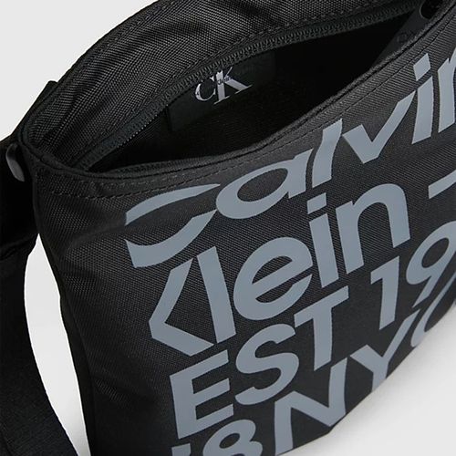 Túi Đeo Chéo Nam Calvin Klein CK Recycled Flat Crossbody Bag K50K510378_0GJ Màu Đen-5