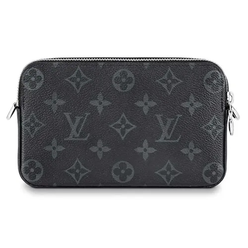 Louis Vuitton M81260 Alpha Wearable Wallet , Grey, One Size