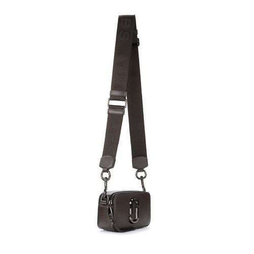 Túi Đeo Chéo Nữ Marc Jacobs The Snapshot DTM Shoulder Bag In Ink Gray Leather M0014867 Màu Xám Đen-2