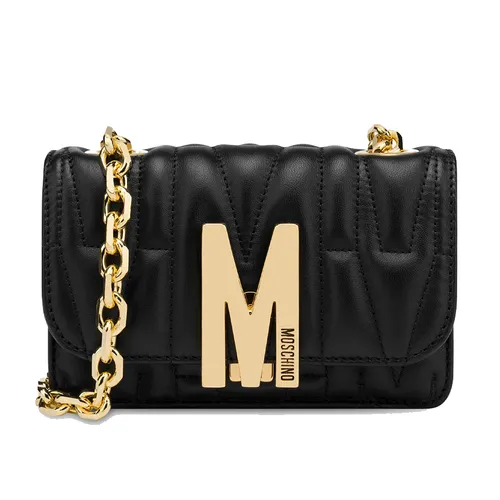 Túi xách - Túi Đeo Chéo Nữ Moschino Mini Quilted Bag With Shoulder Strap Màu Đen - Vua Hàng Hiệu