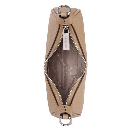 Túi Đeo Vai Nữ Michael Kors MK Zip Mini Cora Crossbody Leather 35R3G4CC5L Màu Camel-4
