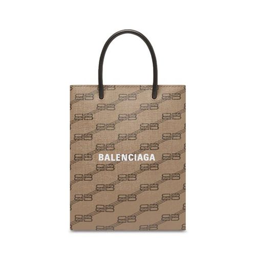 Túi Tote Nữ Balenciaga Shopping Bag Monogram 693805210DA2762 Màu Nâu-1