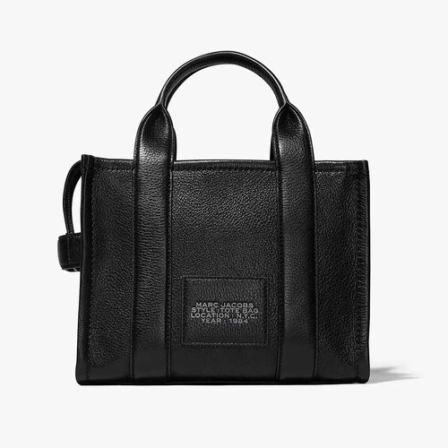 Túi Tote Nữ Marc Jacobs The Leather Mini Bag Màu Đen-5