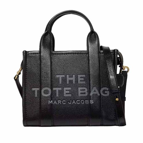 Túi Tote Nữ Marc Jacobs The Leather Mini Bag Màu Đen-1