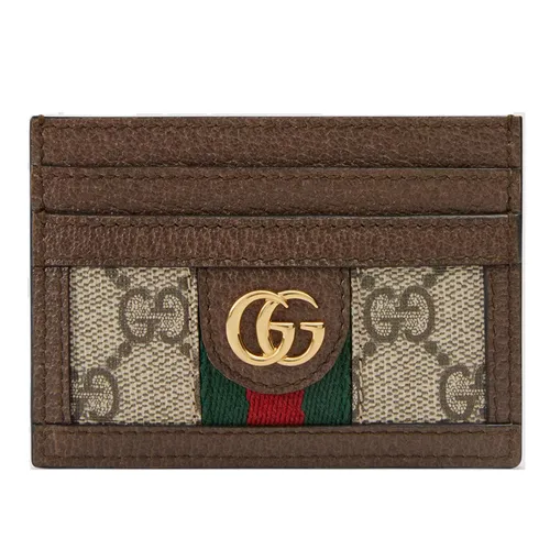 Ví Đựng Thẻ Gucci Ophidia GG Card Case Màu Nâu - Túi xách - Vua Hàng Hiệu
