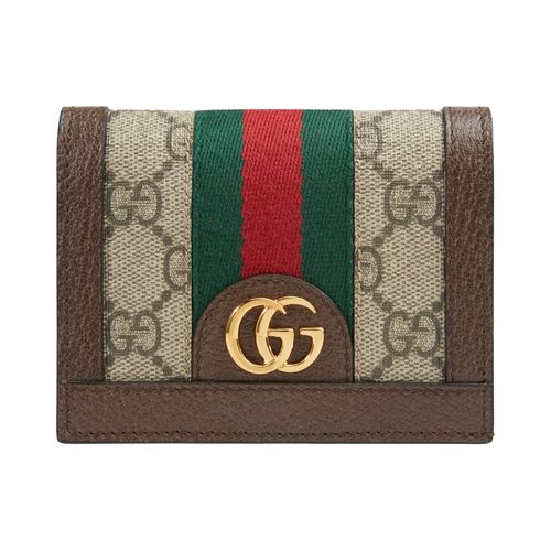 Ví Gucci Ophidia GG Card Case Wallet 523155 96IWG 8745 Màu Nâu-1