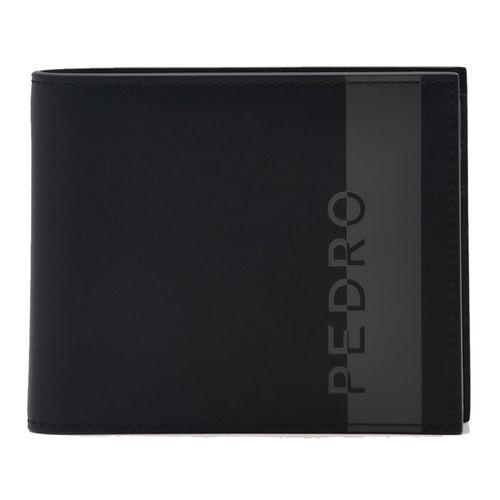 Ví Nam Pedro Leather Bi-Fold Flip Wallet PM4-15940241 Màu Đen-1
