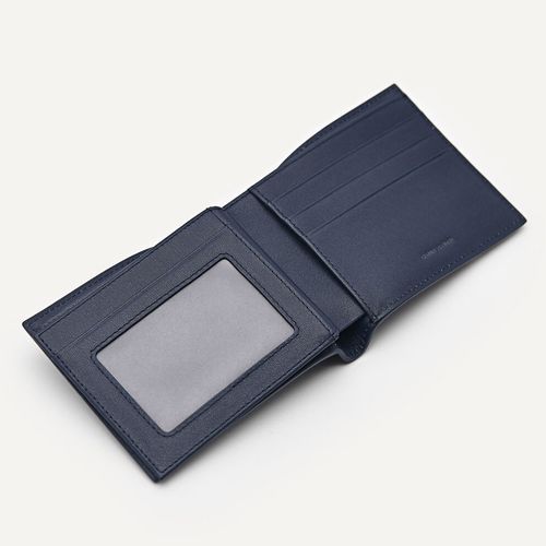 Ví Nam Pedro Leather Bi-Fold Flip Wallet  PM4-15940241 Màu Xanh Navy-4
