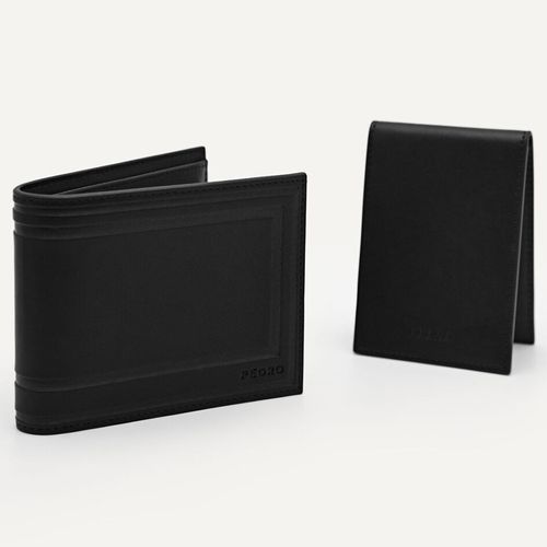 Ví Nam Pedro Leather Bi-Fold Wallet With Insert  PM4-15940231 Màu Đen-2